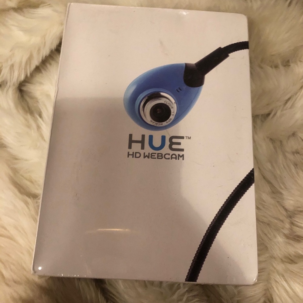 Clique Hue USB HD Portable WebCam Blue New.